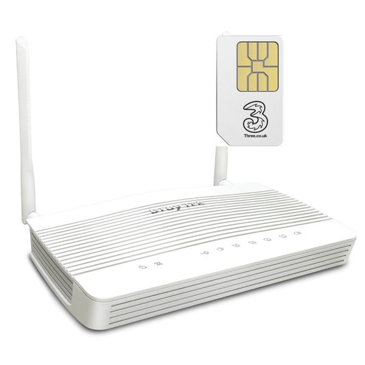 Draytek Vigor 2136ax WiFi6 Ethernet Router with 4G LTE Cat4 USB Dongle