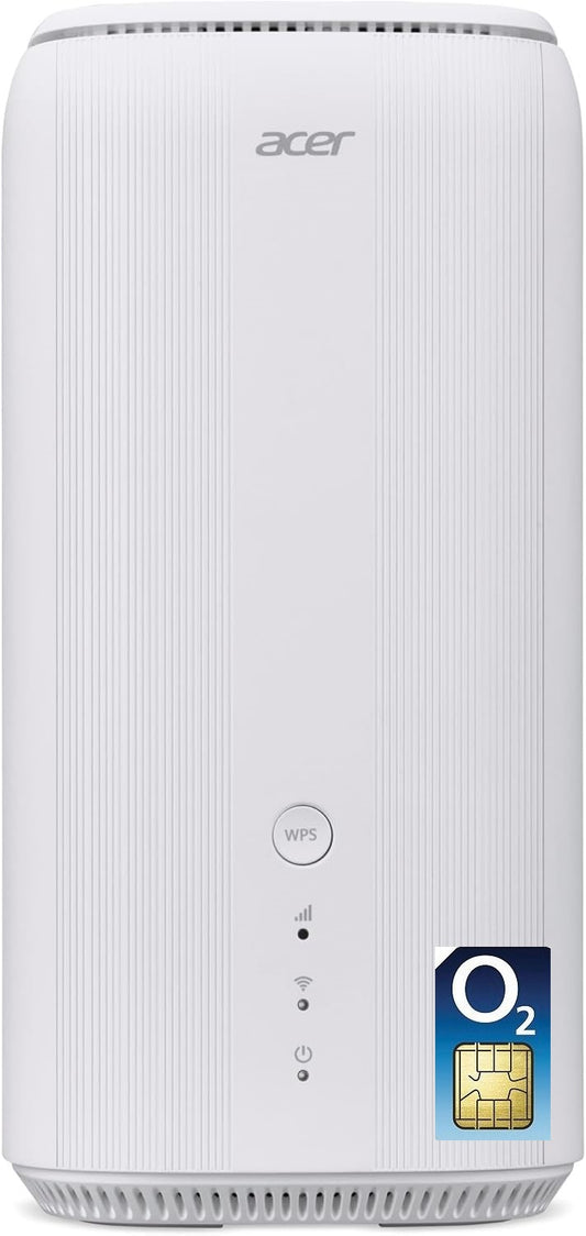 Acer Connect X6E 5G WiFi6 Router with Unlimited 5G Data