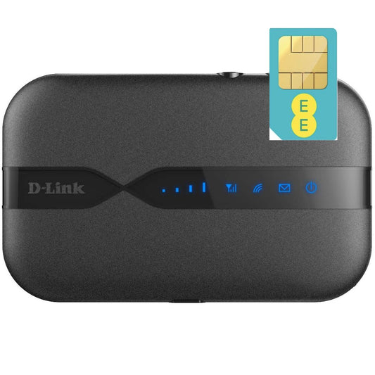 D-Link DWR-932 4G LTE Cat4 Mobile WiFi with Unlimited Data