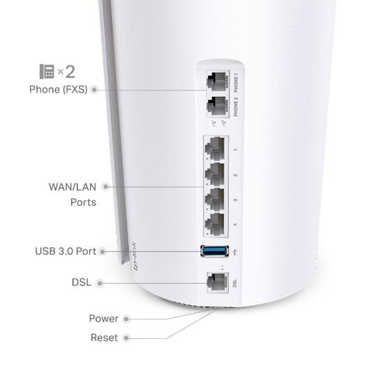 TP Link Deco X73-DSL WiFi6 Router