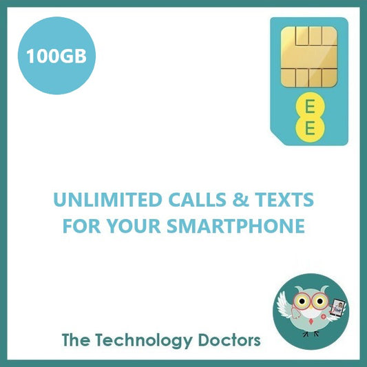 EE 100Gb ALL 5G Mobile SIMS/eSIMS