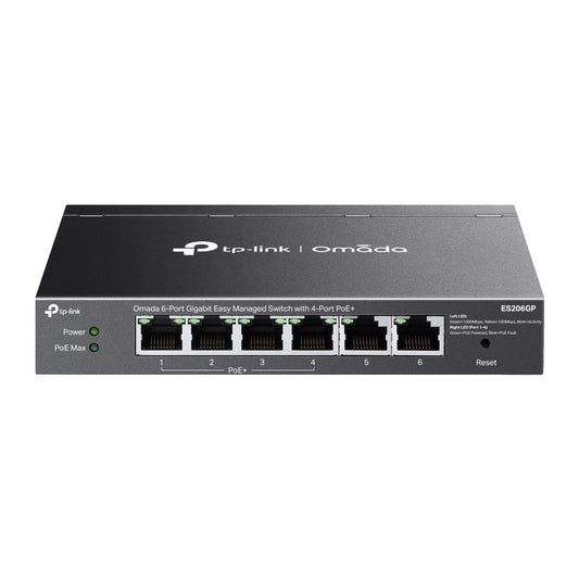 TP Link Omada ES206GP Gigabit POE+ Switch