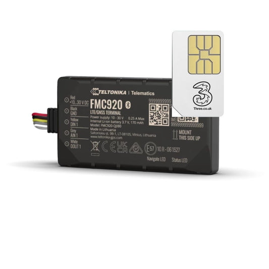 Teltonika Telematics FMC920 4G LTE Cat1 Vehicle Tracker