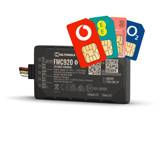 Teltonika Telematics FMC920 4G LTE Cat1 Vehicle Tracker