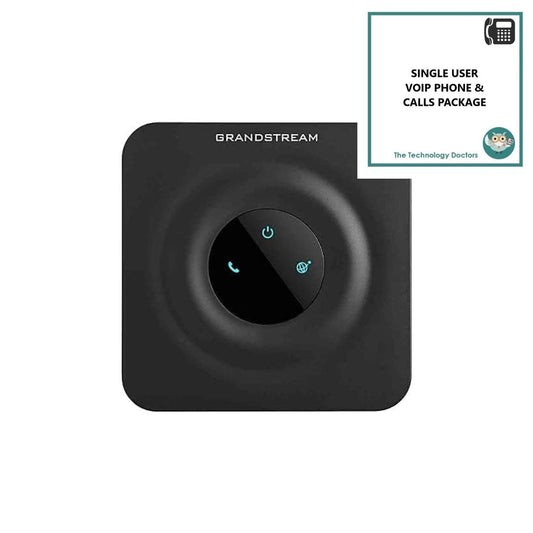 Grandsteam HT801 v2 ATA Analogue Telephone Adapter with Unlimited UK Calls