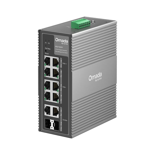 TP Link Omada IES210GPP Gigabit Industrial POE Switch
