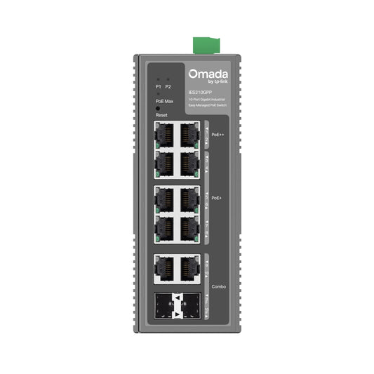TP Link Omada IES210GPP Gigabit Industrial POE Switch