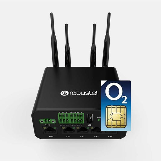 Robustel R1520-4L S 4G LTE Cat4 M2M/IOT Router with Unlimited Data