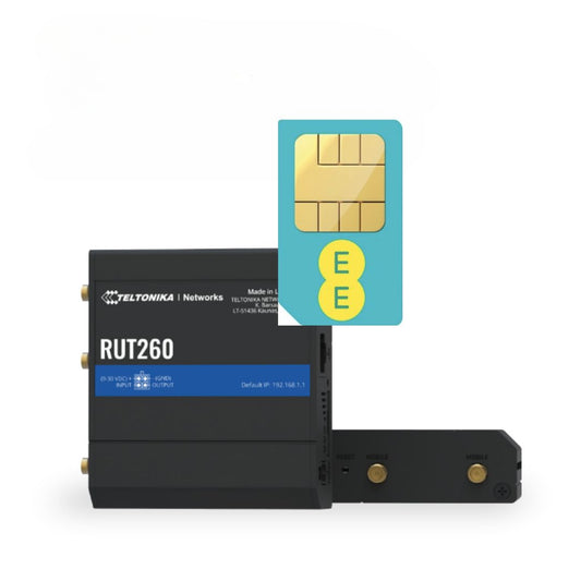 Teltonika RUT260 4G+ LTE Cat6 M2M/IOT Router