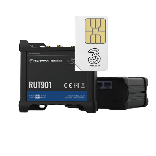 Teltonika RUT901 4G LTE Cat4 Dual SIM M2M/IOT Router