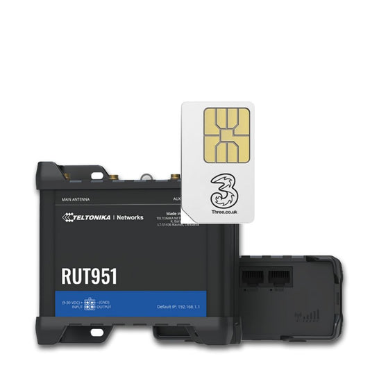 Teltonika RUT951 4G LTE Cat4 Dual SIM M2M/IOT Router