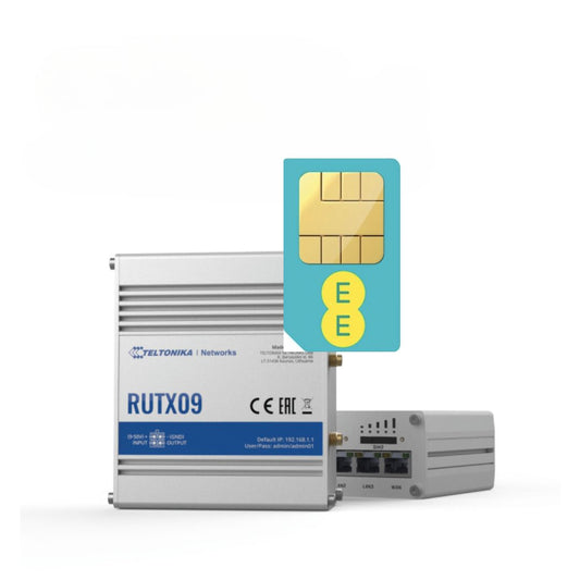 Teltonika RUTX09 4G+ LTE Cat6 Dual SIM IOT Router