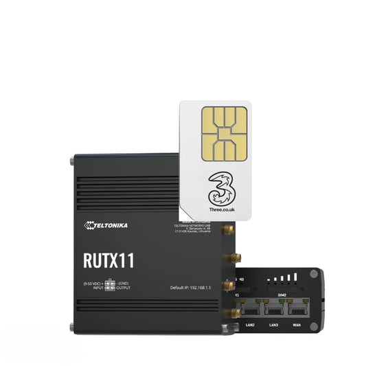 Teltonika RUTX11 4G+ LTE Cat6 Dual SIM IOT Router