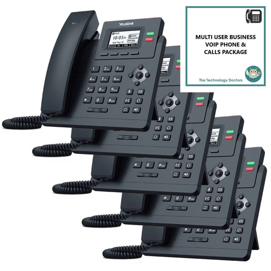 Yealink T31G VOIP/SIP Handset with Unlimited UK Calls