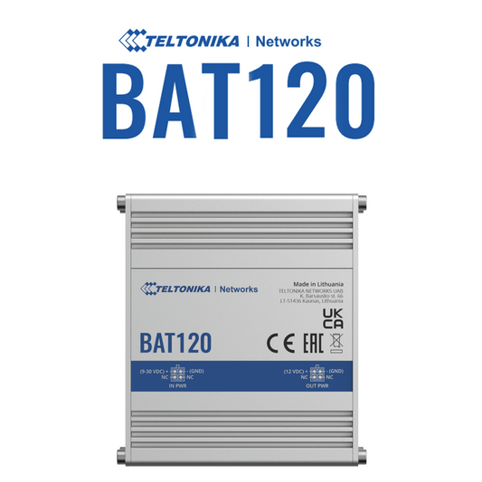 Teltonika BAT120 Uninterruptable Power Supply