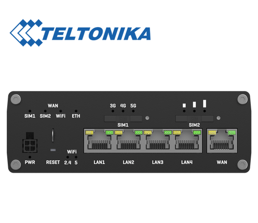 Teltonika RUTX50 5G Dual SIM IOT Router with Unlimited 5G Data