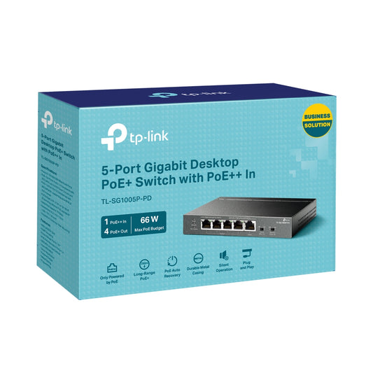 TP Link TL-SG1005P-PD Gigabit POE Switch