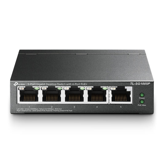 TP Link TL-SG1005P Gigabit POE Switch