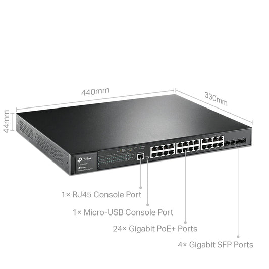 TP Link Omada SG3428XMP Gigabit Switch