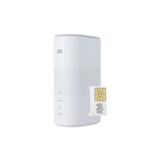 ZTE G5B 5G WiFi6 Router with Unlimited 5G Data