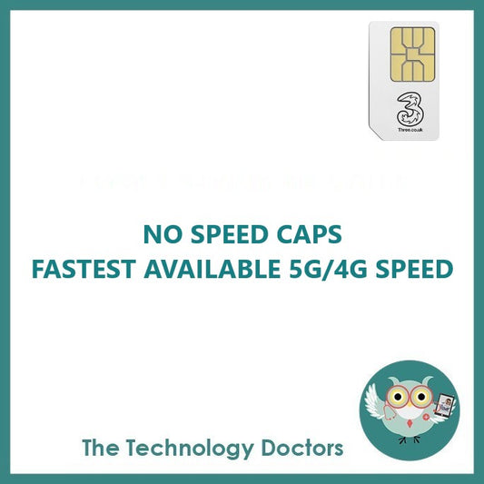 Three Unlimited 5G/4G Data SIM with Fixed Public IP Address