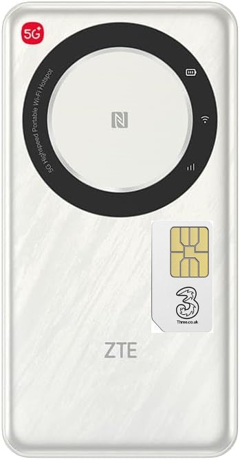 ZTE 5G U30 Air Dual Band Mobile WiFi with Unlimited 5G Data