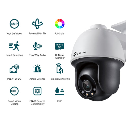 TP-Link VIGI C540 4MP Outdoor Network Camera