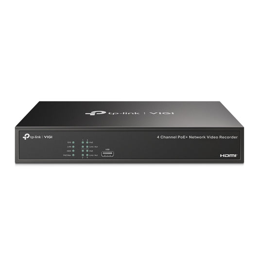 TP-Link VIGI NVR-1004H-4P POE+ Network Video Recorder