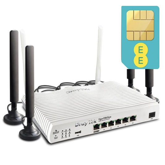 Draytek Vigor 2865Lax-5G WiFi6 Dual SIM Gigabit Router