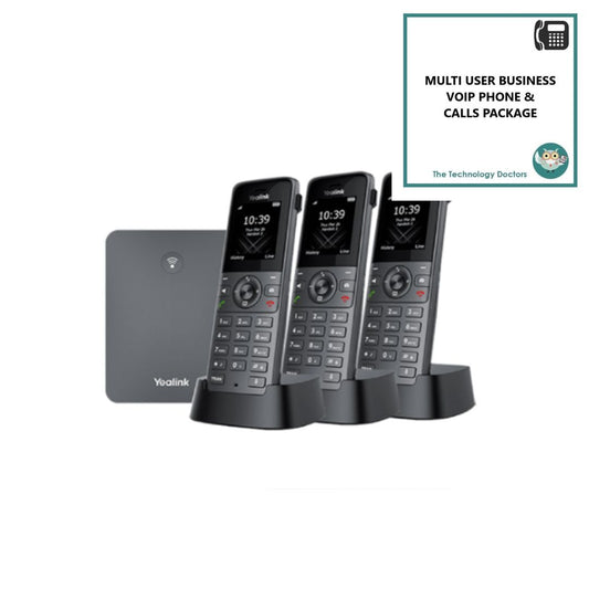 Yealink W74P DECT VOIP/SIP Handset with Unlimited UK Calls