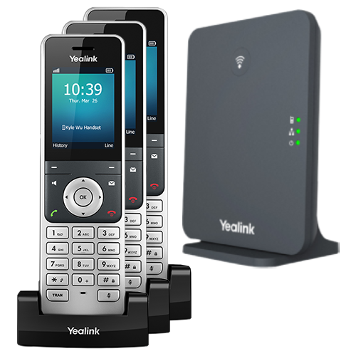Yealink W76P DECT VOIP/SIP Handset with Unlimited UK Calls
