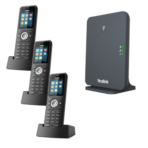 Yealink W79P DECT VOIP/SIP Handset with Unlimited UK Calls