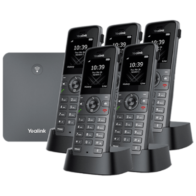 Yealink W73P DECT VOIP/SIP Handset with Unlimited UK Calls