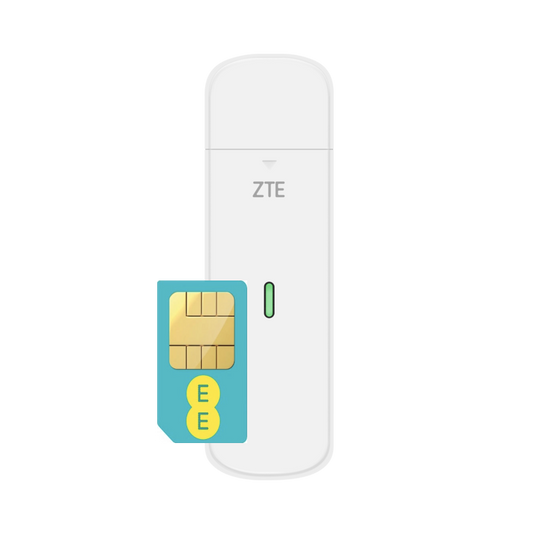 ZTE 4G LTE Cat4 USB Adapter with Unlimited Data
