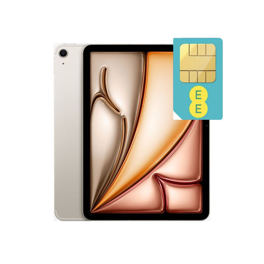 Apple iPad Air M3 11" 128Gb WiFi & Cellular with Unlimited 5G Data