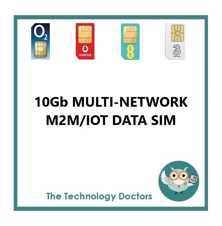 10Gb Multi-Network M2M/IOT Data SIM