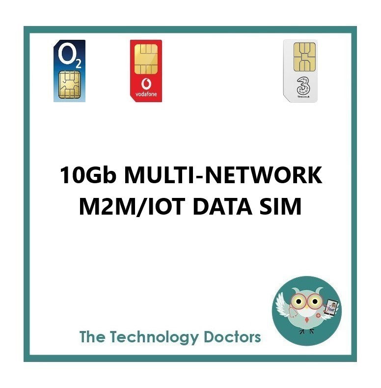 10Gb Multi-Network M2M/IOT Data SIM