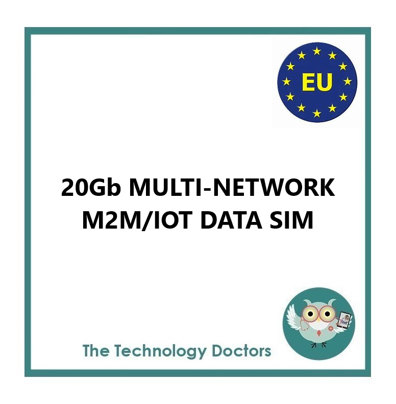 Multi-Network 5G/4G Data SIM for Europe with Fixed Public IP Address