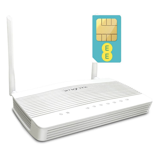 Draytek Vigor 2136ax WiFi6 Ethernet Router with 4G LTE Cat4 USB Dongle