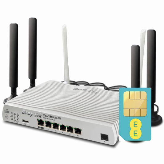 Draytek Vigor 2865Lax 5G WiFi6 Dual SIM Router