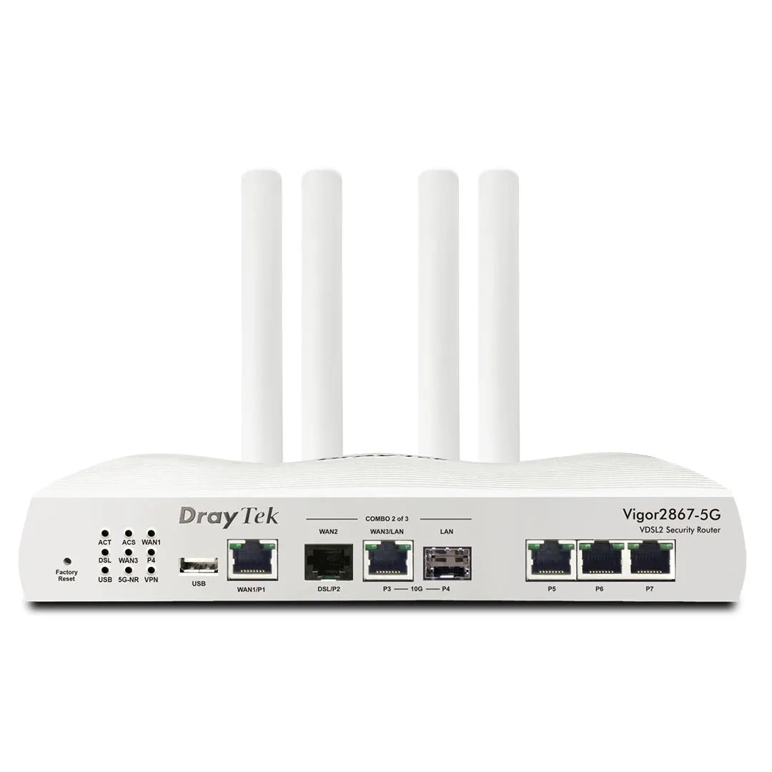 Draytek Vigor 2867-5G Dual SIM eSIM Router