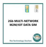 Dual-Network M2M/IOT Data SIM with Fixed IP Option