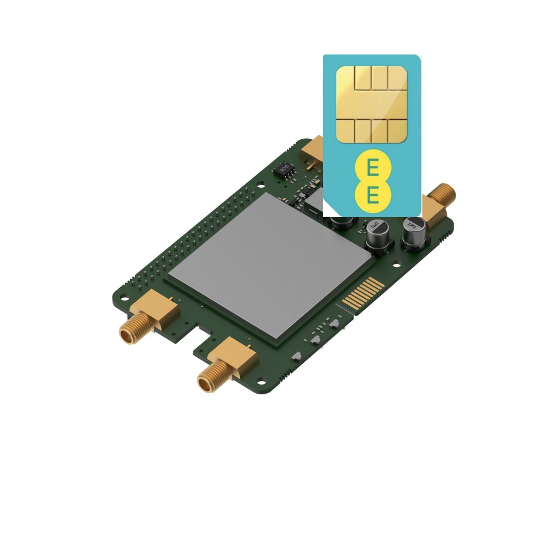 Teltonika 5G Calyx Raspberry Pi HAT+ EBD050 with Unlimited 5G Data