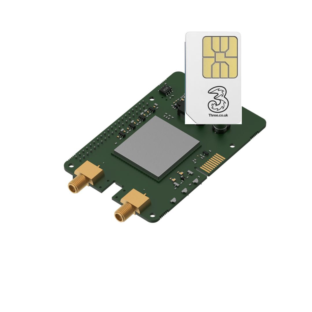 Teltonika 5G RedCap Calyx Raspberry Pi HAT+ EBD070 with Unlimited 5G Data