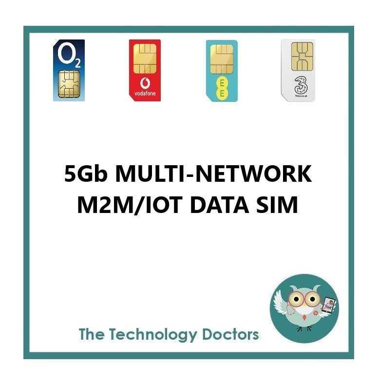 5Gb Multi-Network M2M/IOT Data SIM