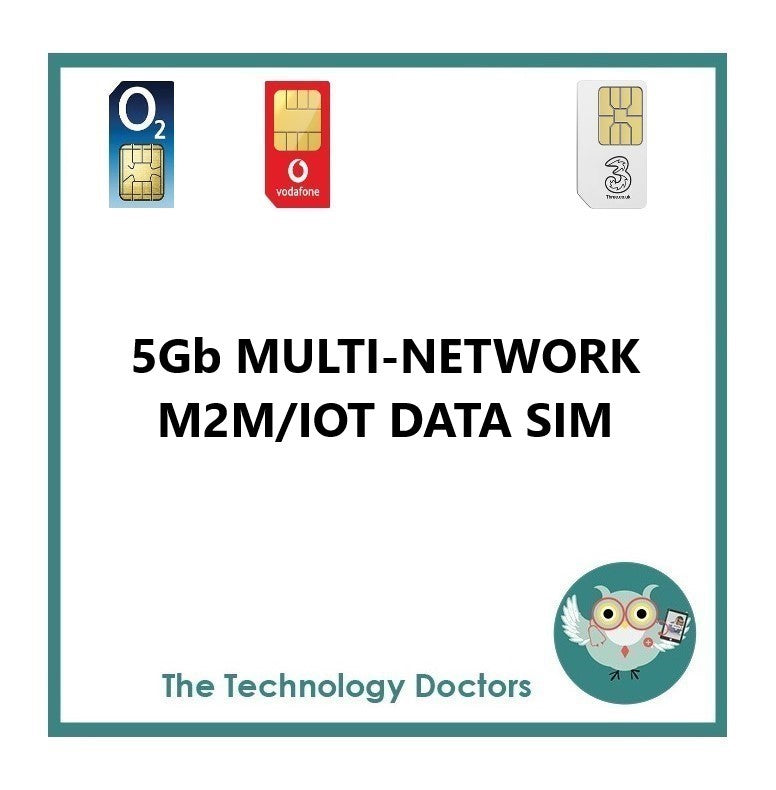 5Gb Multi-Network M2M/IOT Data SIM