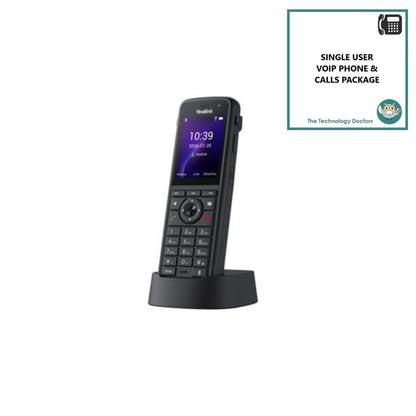 Yealink AX86R WiFi6 VOIP/SIP Handset with Unlimited UK Calls
