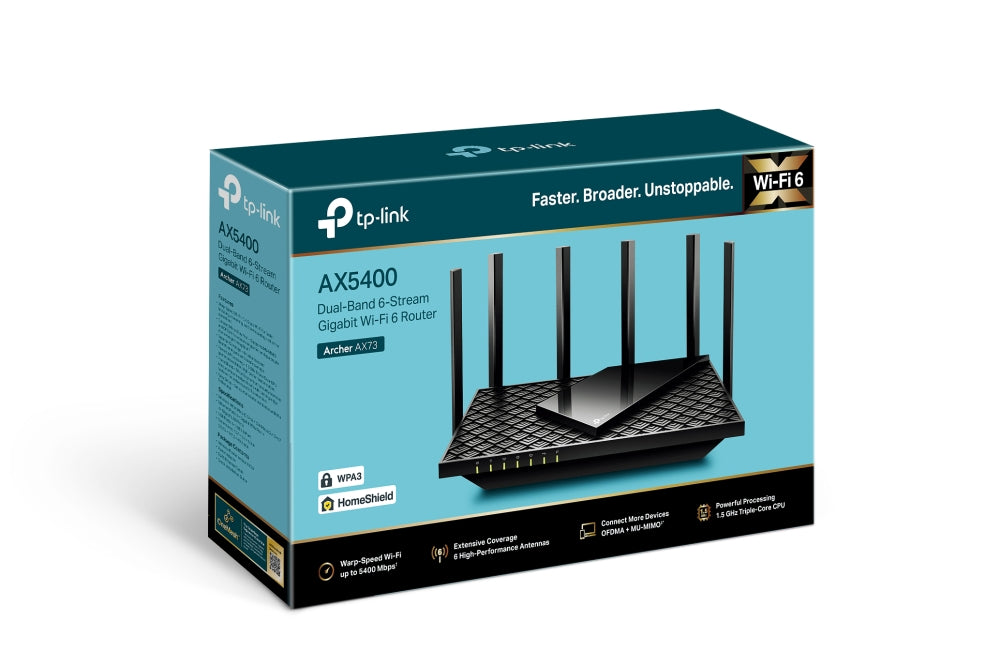 TP Link Archer AX73 WiFi6 Router