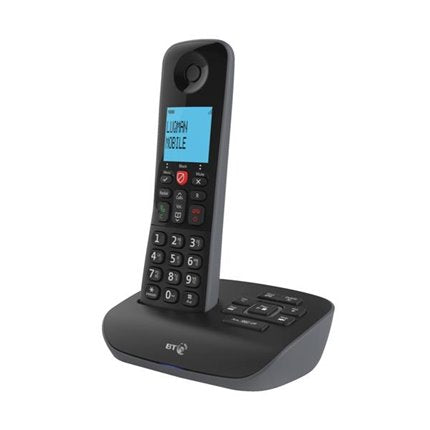 BT Essential Cordless DECT Phone & Answer Machine with Unlimited Calls