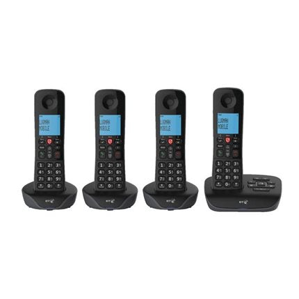 BT Essential Cordless DECT Phone & Answer Machine with Unlimited Calls